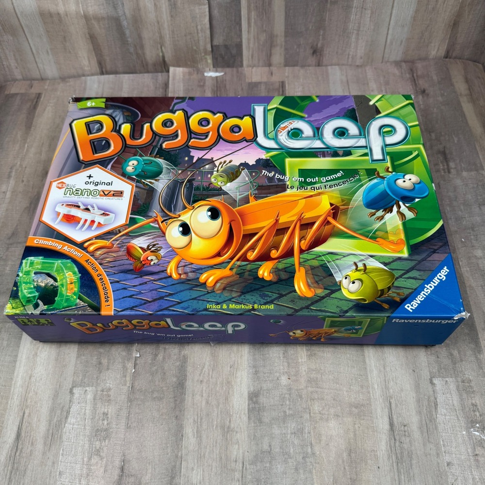 Buggaloop Board Game 2015 Hex BUg Nano 100% Complete Ravensburger